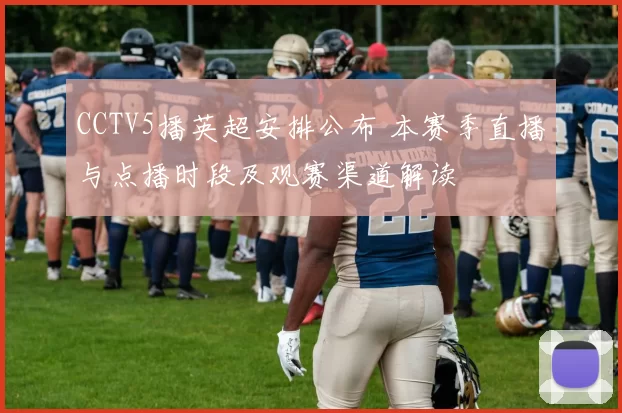 CCTV5播英超安排公布 本赛季直播与点播时段及观赛渠道解读